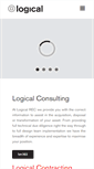 Mobile Screenshot of logical.ie